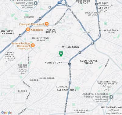 Prime 10 Marla Residential Plot In H Block Etihad Town Phase 1
