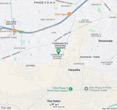 Ready To Buy A Residential Plot In Formanites Housing Scheme - Block M Lahore