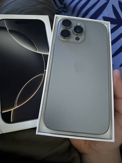 iPhone 16 pro max non pta with box