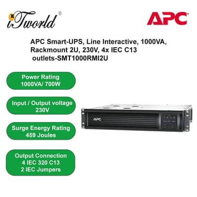 APC UPS 650VA, 750VA,1000VA,1500VA,2000VA,2.2KVA,3KVA,5KVA,6KVA,10KVA