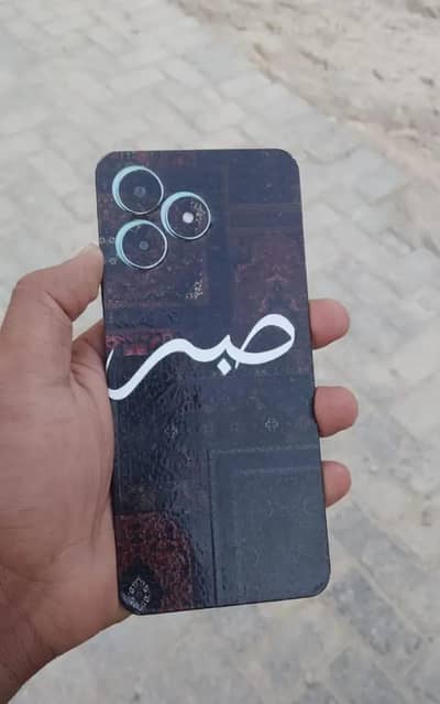 urgent Sell Realme c51 4 64gb original box charger touch changed
