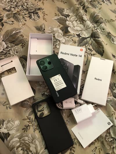Redmi Note 14 8/256 With Box Charger