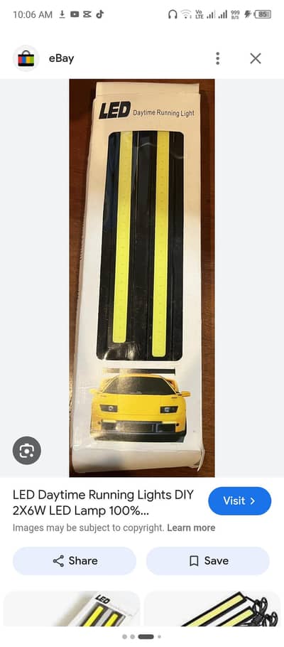 LED daytime running lights