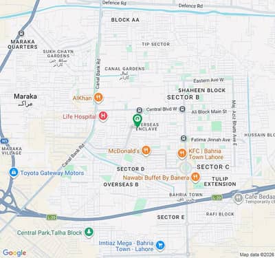 10 Marla Plot For Sale Overseas A Block