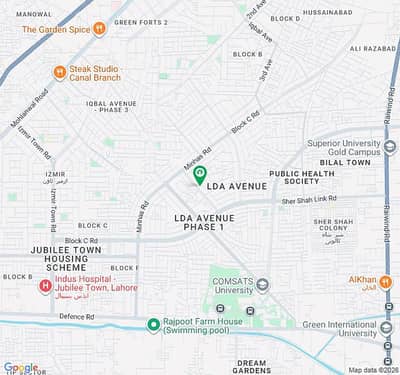 5 MARLA PLOT FOR SALE F1 LDA AVENUE