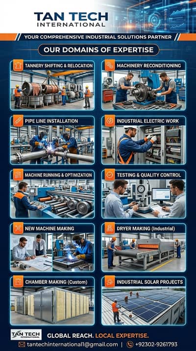 Tan Tech International | Your All-in-One Industrial Solutions Partner