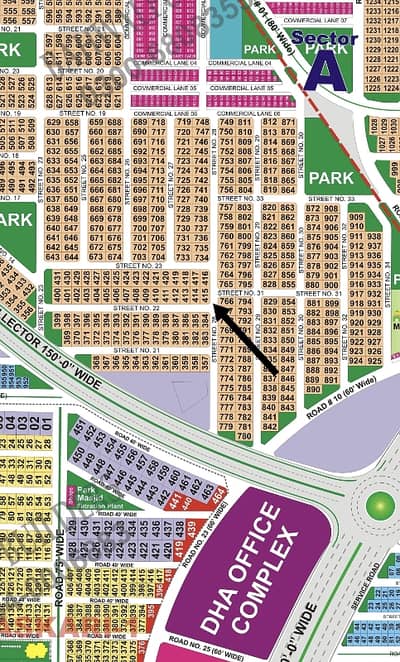Prime Location 1-Kanal Corner Plot For Sale Located In Sector A