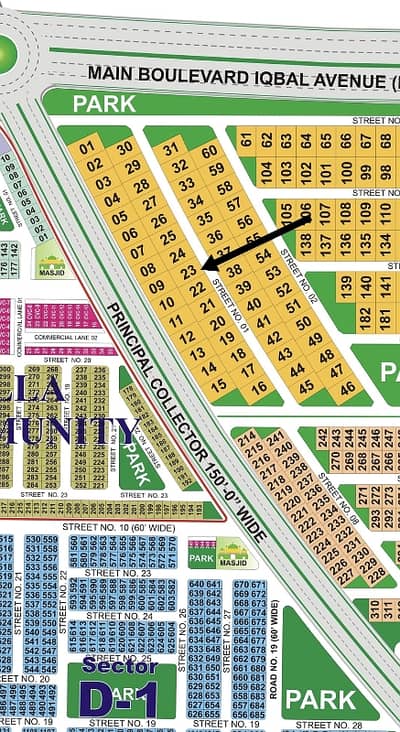 Prime Location 2-Kanal Plot For Sale in Sector A