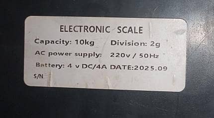 Digital scale 4
