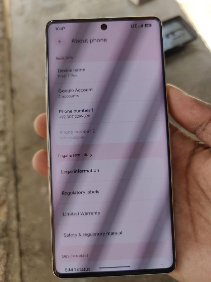 google pixel 7 Pro 1