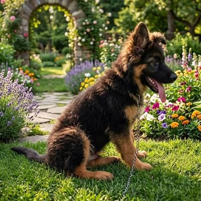 German shepherd Male Double coat pup 03134111831