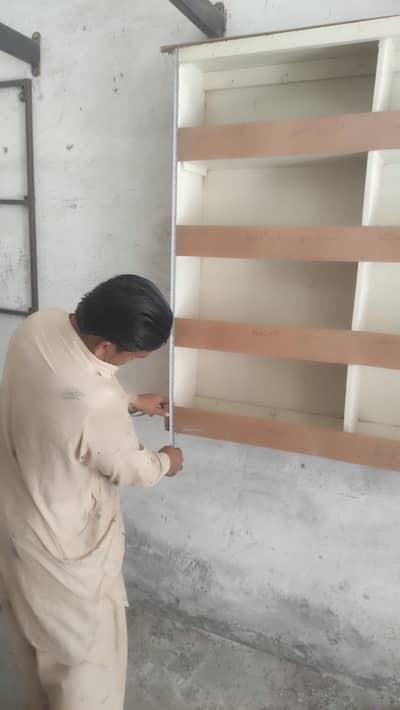 Sanitary shop Rack loha and Wood