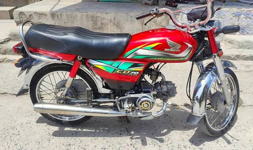 honda cd70 21 22 model totally genuine bike