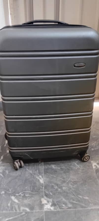 cosmos spinner luggage bag hard shell