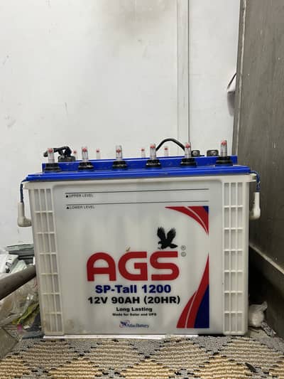Tall tabular 1200 AGS 2 battery