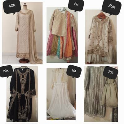 Dresses/ Wedding Wear/ Party Wear/ Ladies Suit/ Maxi/ Lehenga