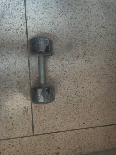 2 Kg rubber dumbbells. Good quality