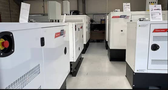 Generator Range 10kVA–200kVA – Slightly Used, Refurbished, and New –