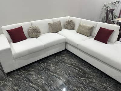 6 seater L shape and 3 seater sofa for urgent sale