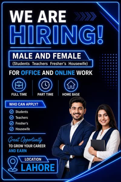 Golden opportunity available in Lahore