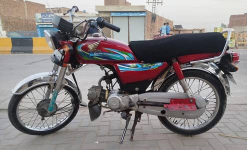 Honda C70 motorcycle Model 2018