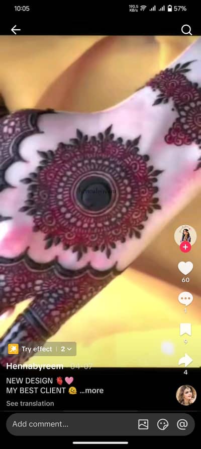 mehndi beauty
