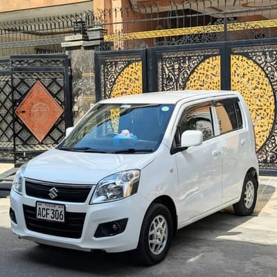 Suzuki Wagon R AGS 2021 – Total Genuine – Family Used – White Color