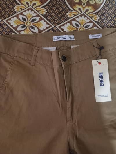 Engine Men,s Cotton pent Camel colour 30 weist.