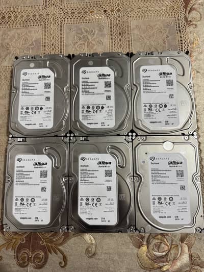 Seagate 6TB Hard disk brand new condition and health 100%