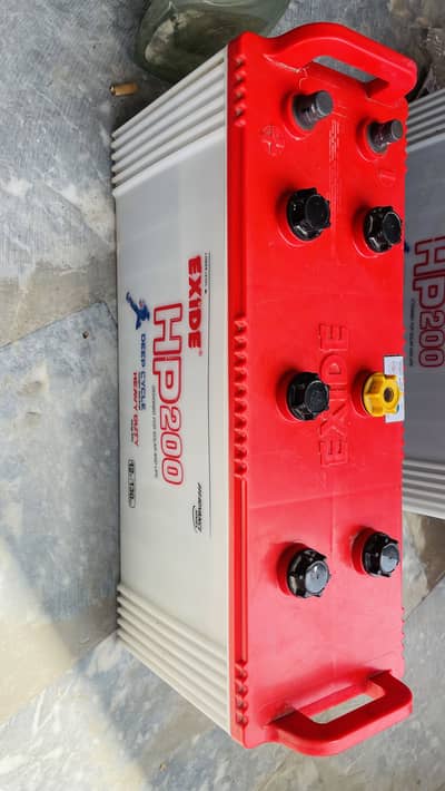2 Exide battery for sale