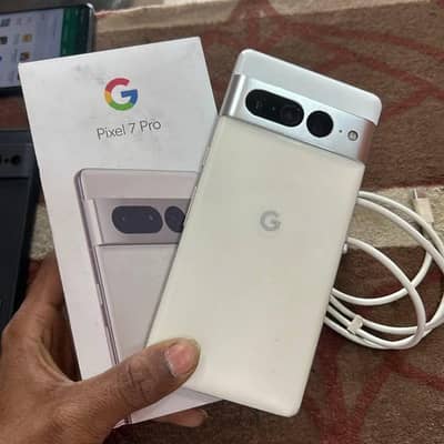 google pixel 7pro  with box pta approved urgent sale