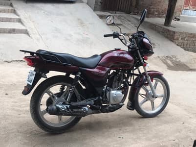 suzuki gd 110s red color 2021 good condition jut buy and enjoy