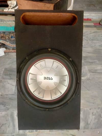 Boss 12 inch subwoofer with petty new unused fir sale