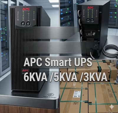 APC UPS 650VA, 750VA,1000VA,1500VA,2000VA,2.2KVA,3KVA,5KVA,6KVA,10KVA