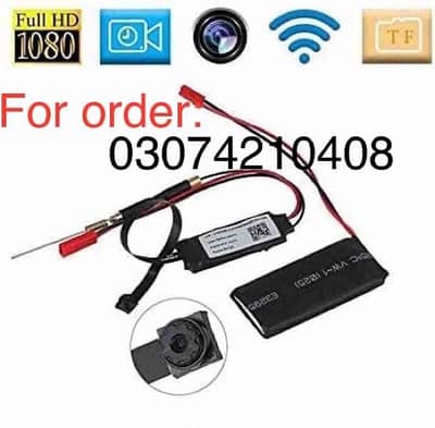 Wireless cctv hidden hd 2mp 1080p indoor Strip Camera s06 battery