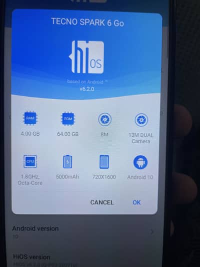 Techno spark 6 go