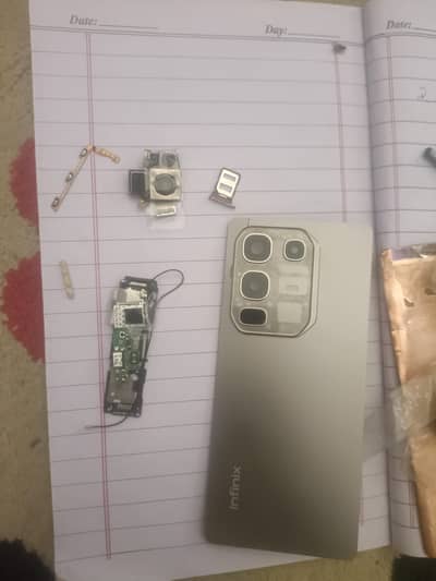Note 50 pro camera Back  sim jackat back and front speaker  side key a
