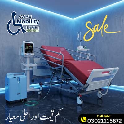 ICU Bed Hospital Bed Electric Bed for Sale (USA UK Imported)