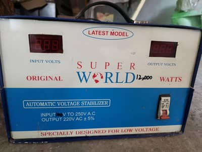 Super World 12000W Stabilizer