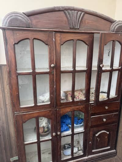 wooden Cabinet/Showcase Almari for sale