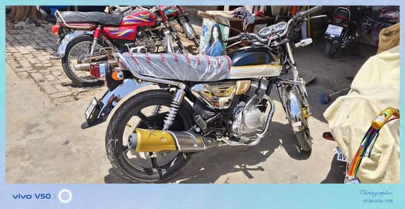 Honda cg 150 brind new condition