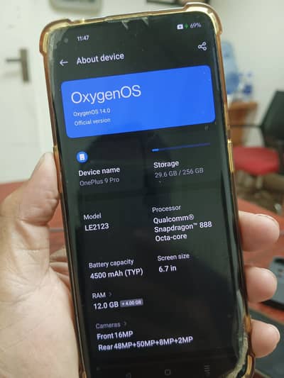 One Plus 9 Pro