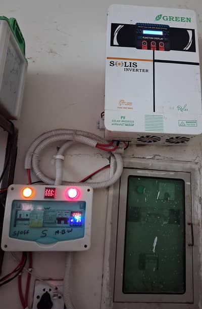 Solar Inverter For Sale With Wapda Sharing.  for Contact 03214321322