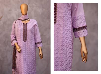 Jugni By MTF Original 3 Piece Embroidered Lawn Suit 2026