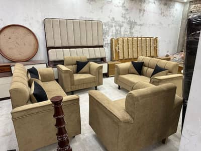 Eid offer 3 day 7 seater sofa good quality 03356184581 price 75000