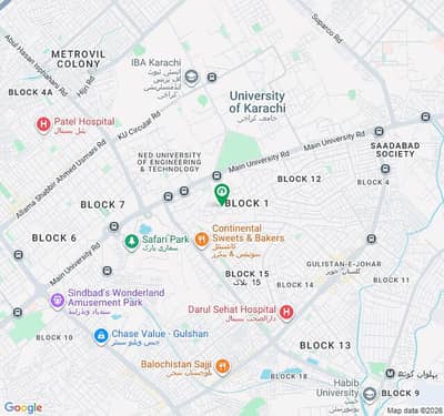 Plot For Sale 600 Yard Leased in Gulistan-e-Jauhar Golden Opportunity 600 Yards Prime Location Block 1, Karachi