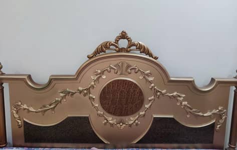 King size double bed set with bed side tables