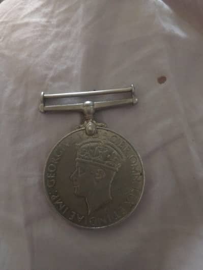 antique world war two medall