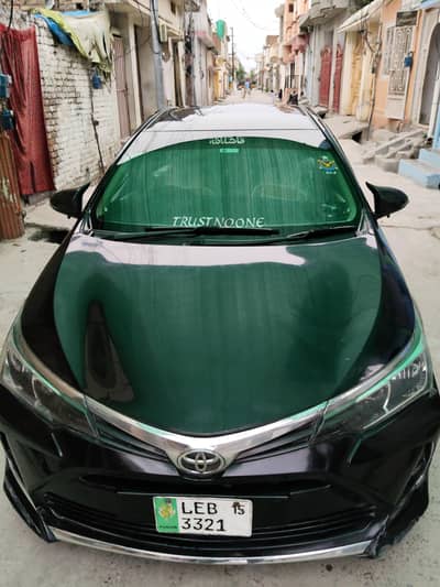 Toyota Corolla 2015 (xli uplifted to altis grande 1.6)- mint condition