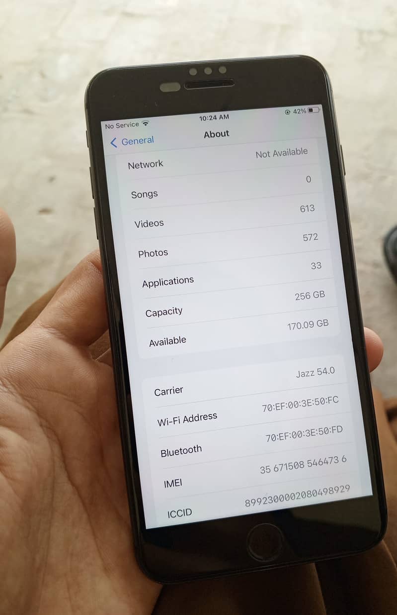 iPhone 8plus 256GB urgent sale 6